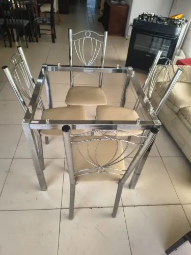 Conjunto Mesa 4 Cadeiras
