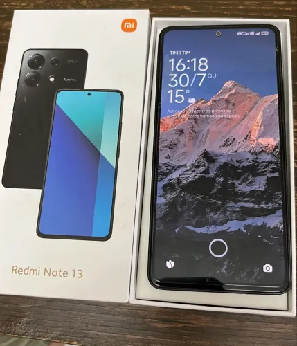 ? Redmi Note 13 256GB | 8GB RAM | Completo na Caixa | Excelente Estado