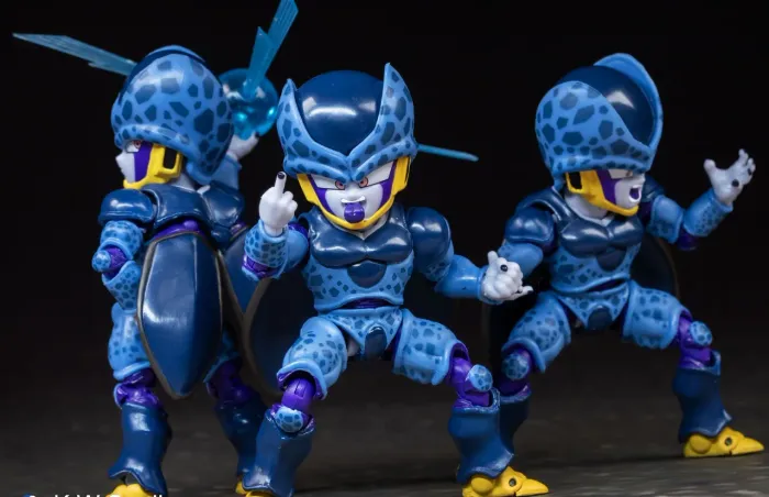 Dragon Ball Z Cell Jr KW studios KW005 e KW005P novo