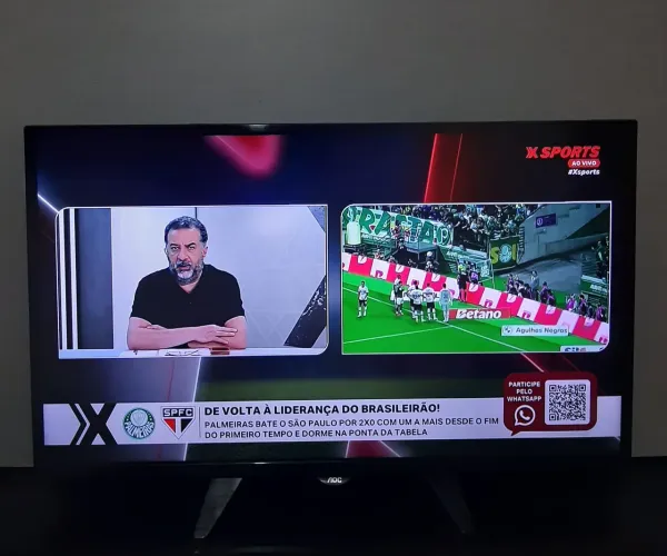 TV AOC 32? Smart - Modelo Novo!<br>Imagem de alta qualidade, aplicativos favoritos na tela