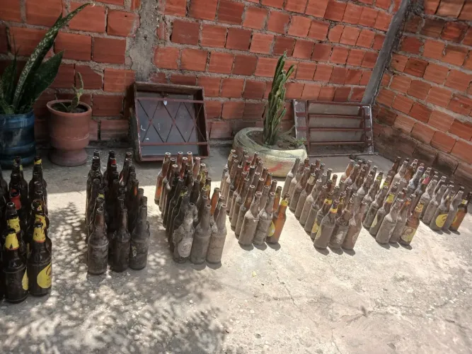 Garrafa de cerveja 600