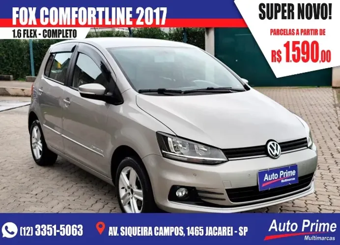 Volkswagen Fox Comfortline 1.6 Flex 8V 5P 2017