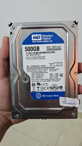 HD 500GB WESTERN DIGITAL BLUE WD500AAKX