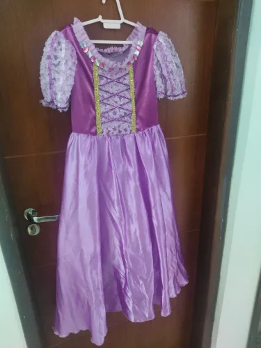 Fantasia infantil Rapunzel 