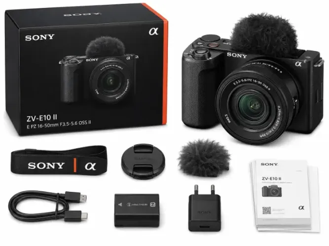 Sony Alpha ZV-E10 II K | Câmera de vídeo com lente intercambiável sem espelho APS-C 