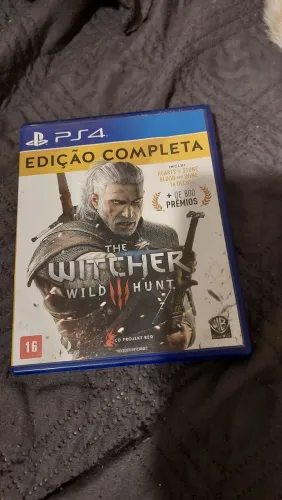 Jogo The Witcher 3 Ps4