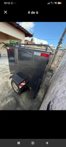 Reboque carretinha carro emplacada