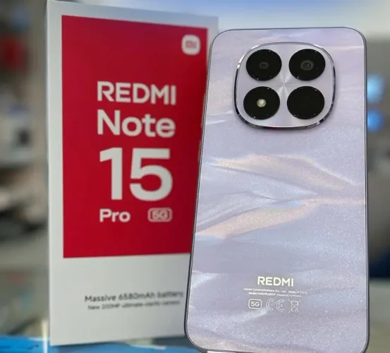 Xiaomi Redmi Note 15 Pro 5G 256/8 Lançamento 2026 Câmera de 200 mpx+4K