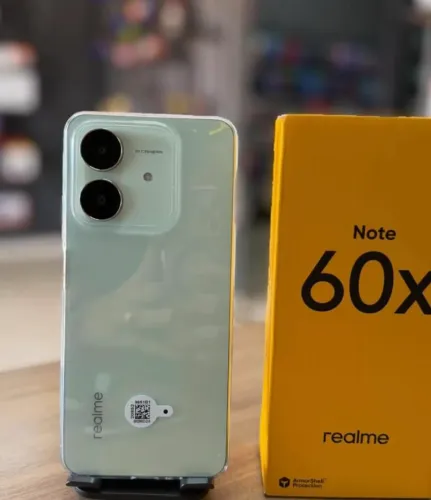 Celular Novo - 60x - 64Gb+3Ram Verde braboo
