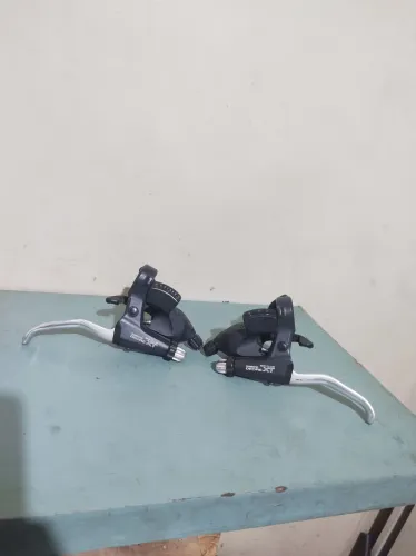 Manetes de freio integrado passador de marcha Shimano Deore XT ST-M738 ST-M737 3x8v japan