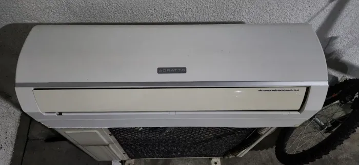 Ar 9000 com vazamento na conexão 