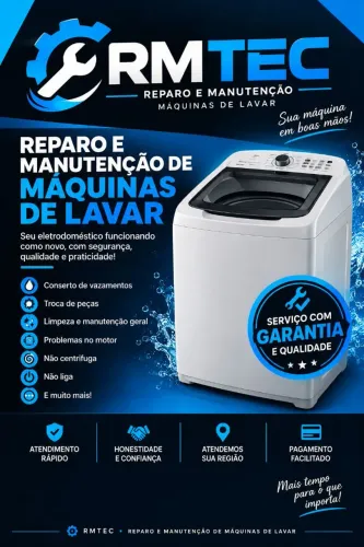 Assistência de máquina de lavar