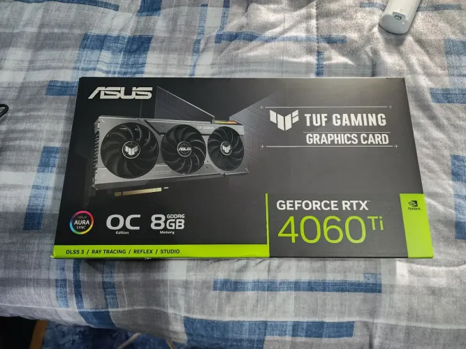 Placa de Placa de Vídeo ASUS GeForce RTX 4060 TI - 8GB GDDR6