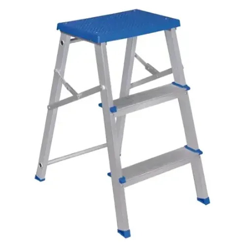 BANQUETA DOMESTICA ALUMINIO 3 DEGRAUS - (OFERTA VALIDA ATE 29/07/26)