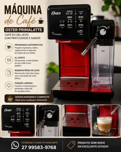 Máquina de cafe Oster semi nova