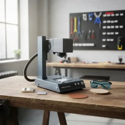 Gravadora Laser Portátil Fibra M1 10w Máquina Laser Precisão (Usado) Mr. Carve