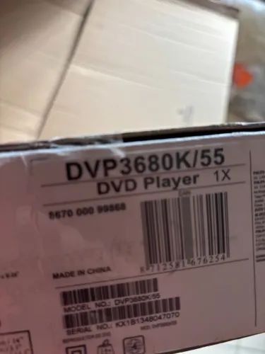 DVD PHILIPS DVP3680K/55