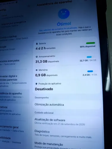 ? Samsung Galaxy Tablet A9+ 64GB | 4GB RAM ? IMPECÁVEL