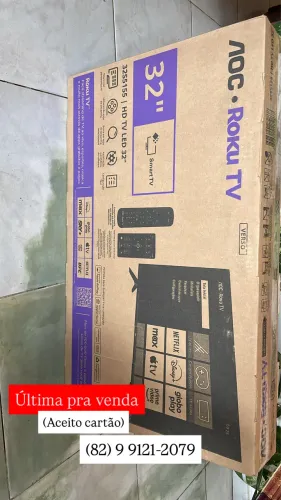 Smart tv de 32P (aceito cartão)
