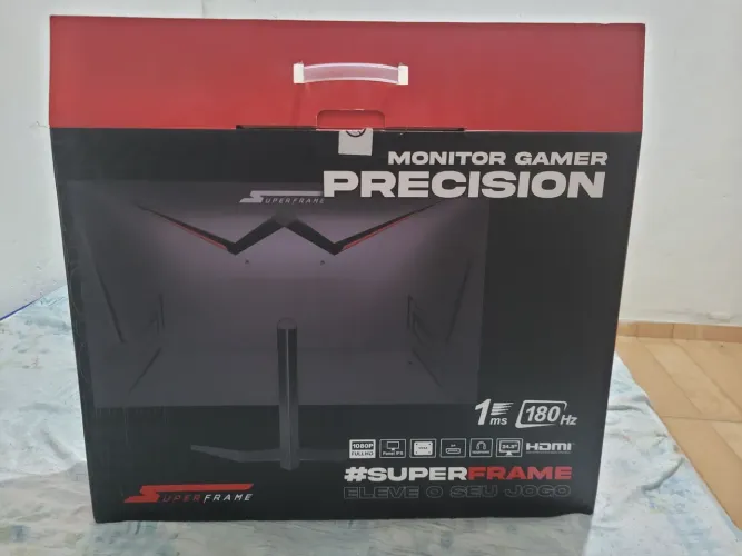 MONITOR Gamer 24 Polegadas SuperFrame 180Hz IPS FULL HD