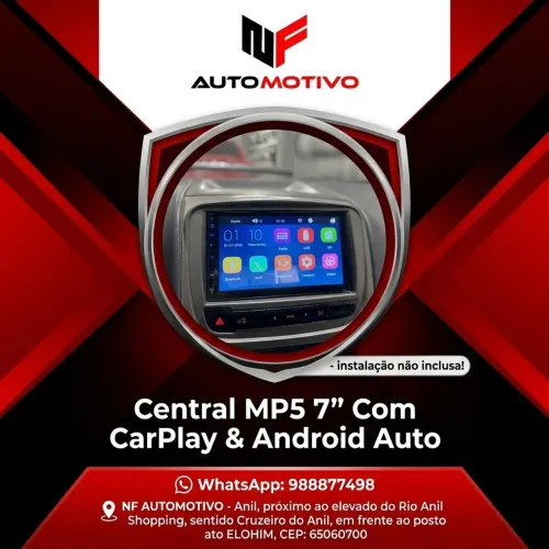 Mp5 7 polegadas com CarPlay