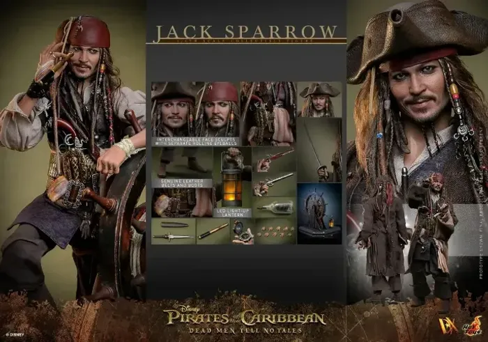 Jack Sparrow Deluxe - Pirates of the Caribbean DX37