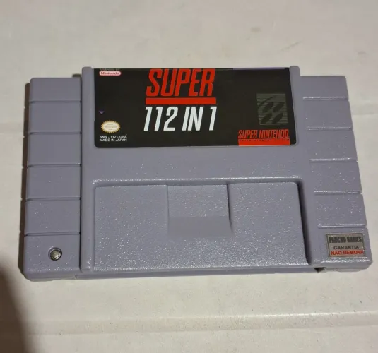 Fita 112 in 1 super nintendo