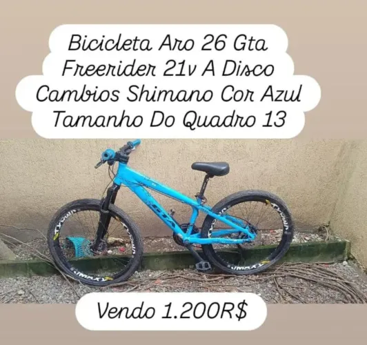 Bicicleta semi nova
