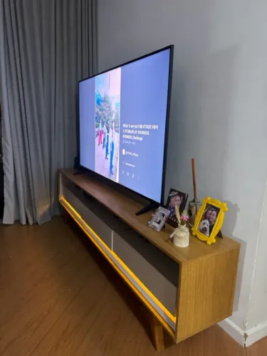 Rack pra tv com led
