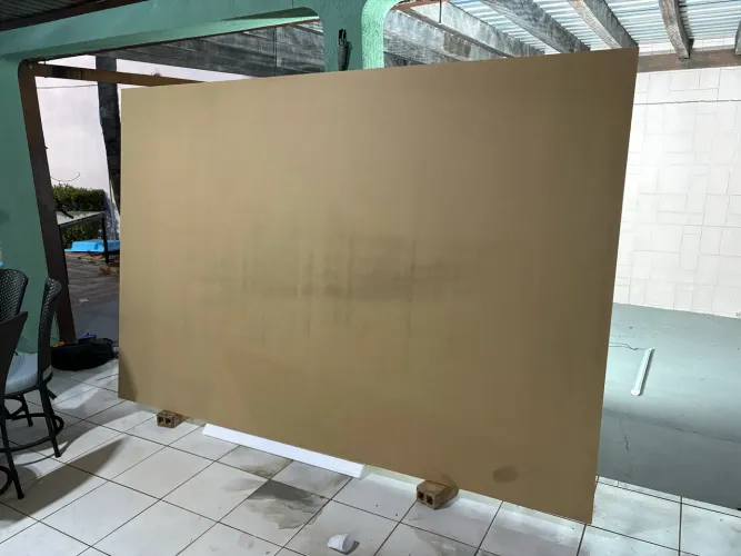 PLACA DE MDF CRU 25MM 2,75x1,84