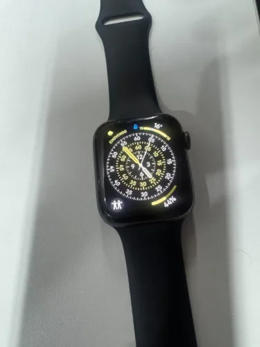Apple Watch Serie 6 (gps+cellular) - Cinza 44 Mm (+caixa + carregador) Usado