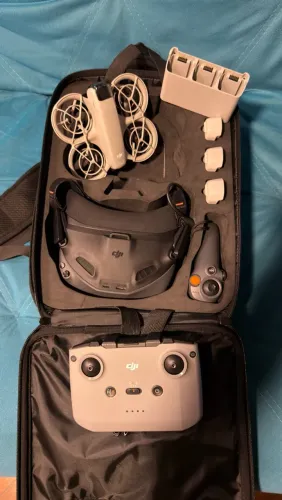 Kit completo Drone Dji Mini em estado de zero