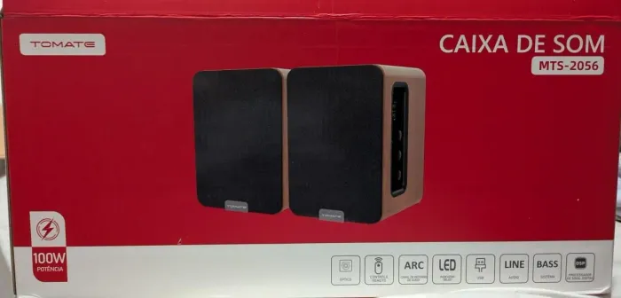 Monitor de Áudio TOMATE MTS 2056 Caixa de som