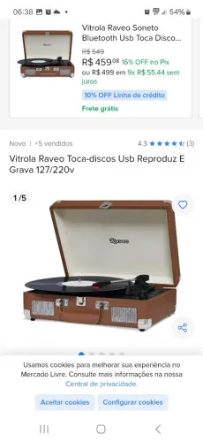 VITROLA RAVEO !