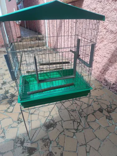 Gaiola para calopsita e periquito 