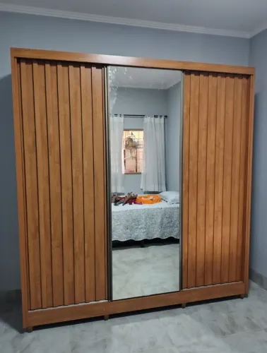 Guarda roupa Athenas peroba MDF