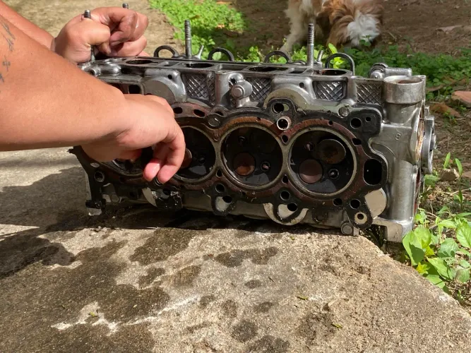 Cabeçote Honda fit completo 2005/2006 1.4