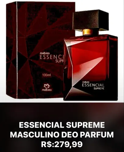 ESSENCIAL MASCULINO SUPREME PROMOÇÃO ÚLTIMA UNIDADE R$:189,99