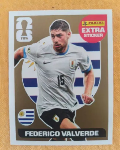 Figurinhas da copa do mundo federico valverde