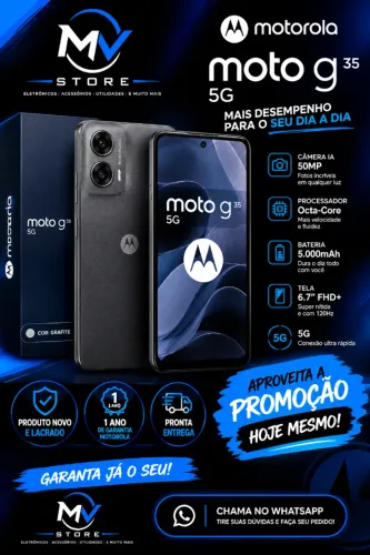 Celular Motorola moto G35 5G Novo Lacrado Oferta Pronta Entrega
