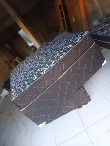 Cama box casal molas ensacadas 