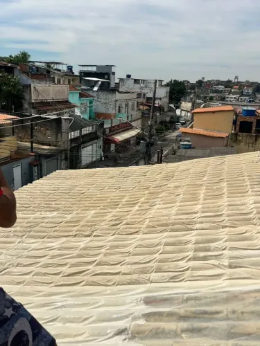 Impermeabilização de laje e piscina