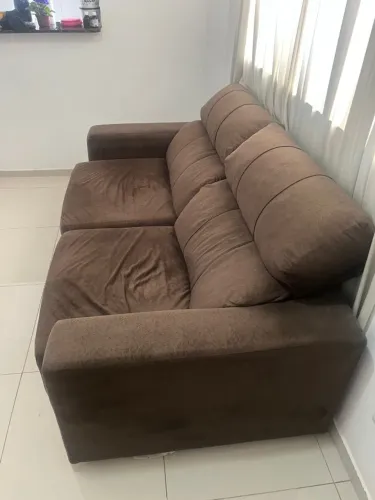 Sofá 2 Lugares Retrátil Grande e Confortável