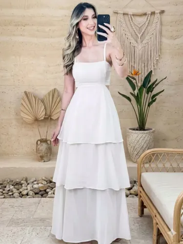 Vestido branco novo