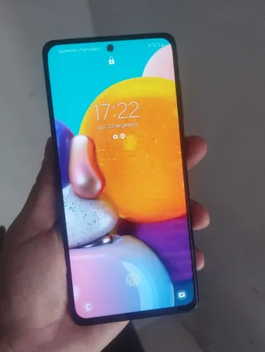 Samsung A71, 128GB, tela original, quebra galho
