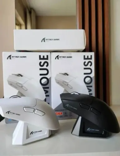 Mouse Sem Fio Attack Shark X11 Com Base De Carregamento (Original e Lacrado)