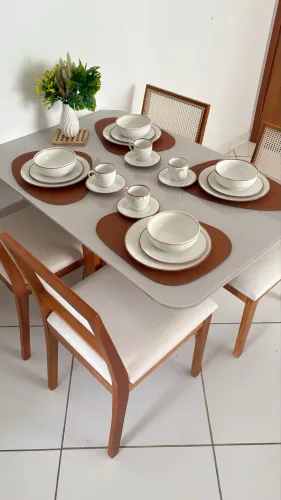 Jogo de Jantar de Porcelana Bianchini
