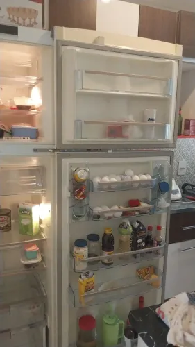 Geladeira Gelo seco 400 litros.  Parou de funcionar hj. Só funciona o freezer 