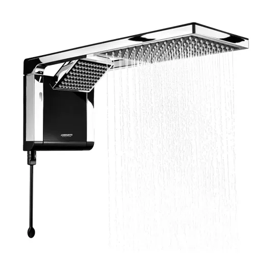 Chuveiro Lorenzetti Acqua Duo Preto e Cromo 7800w 220v