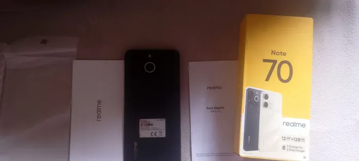 Vendo ou troco realme note 70 pra retirar peças.
